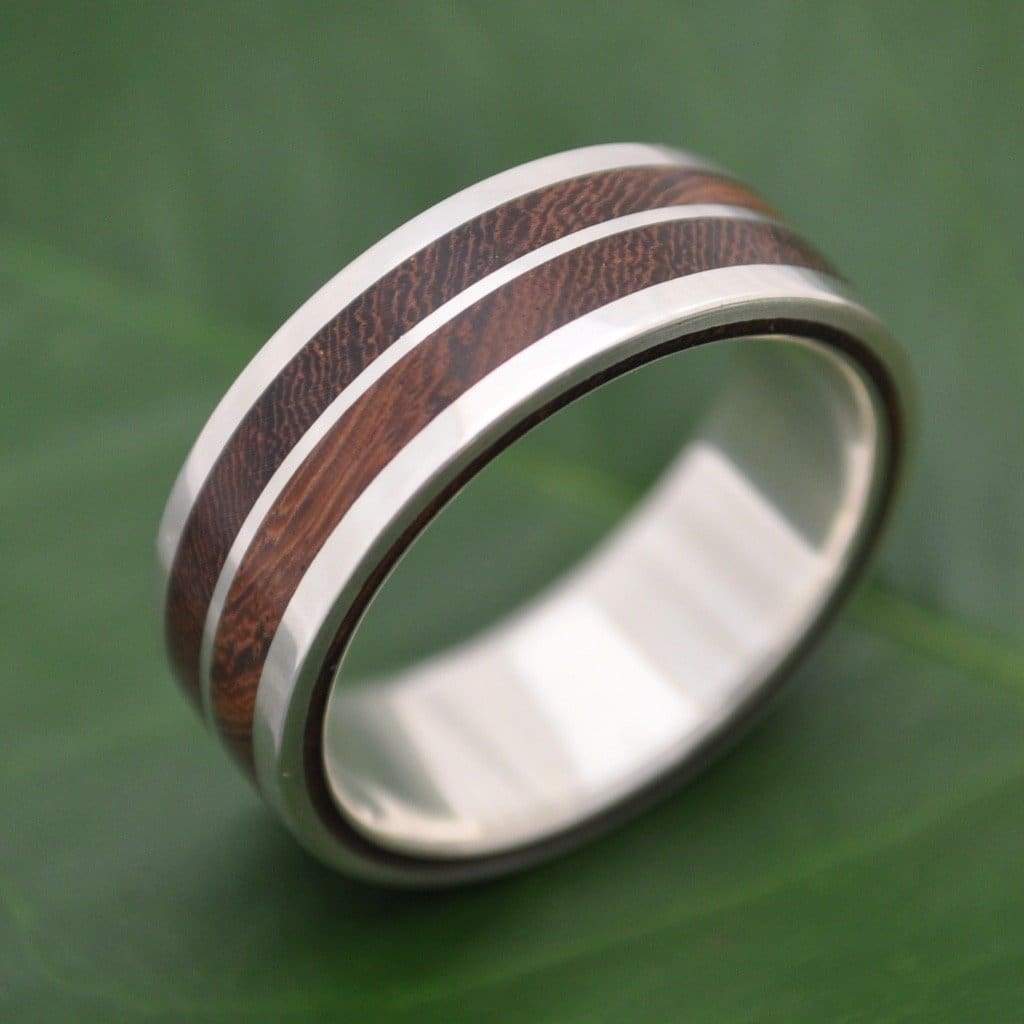 Lados-Linea Nacascolo Wood Ring - Naturaleza Organic Jewelry & Wood Rings