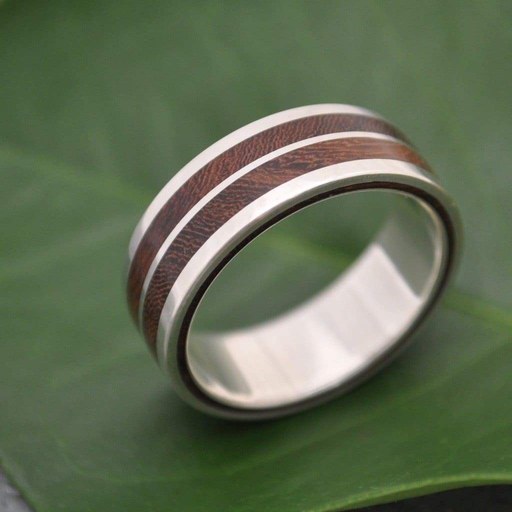 Lados-Linea Nacascolo Wood Ring - Naturaleza Organic Jewelry & Wood Rings
