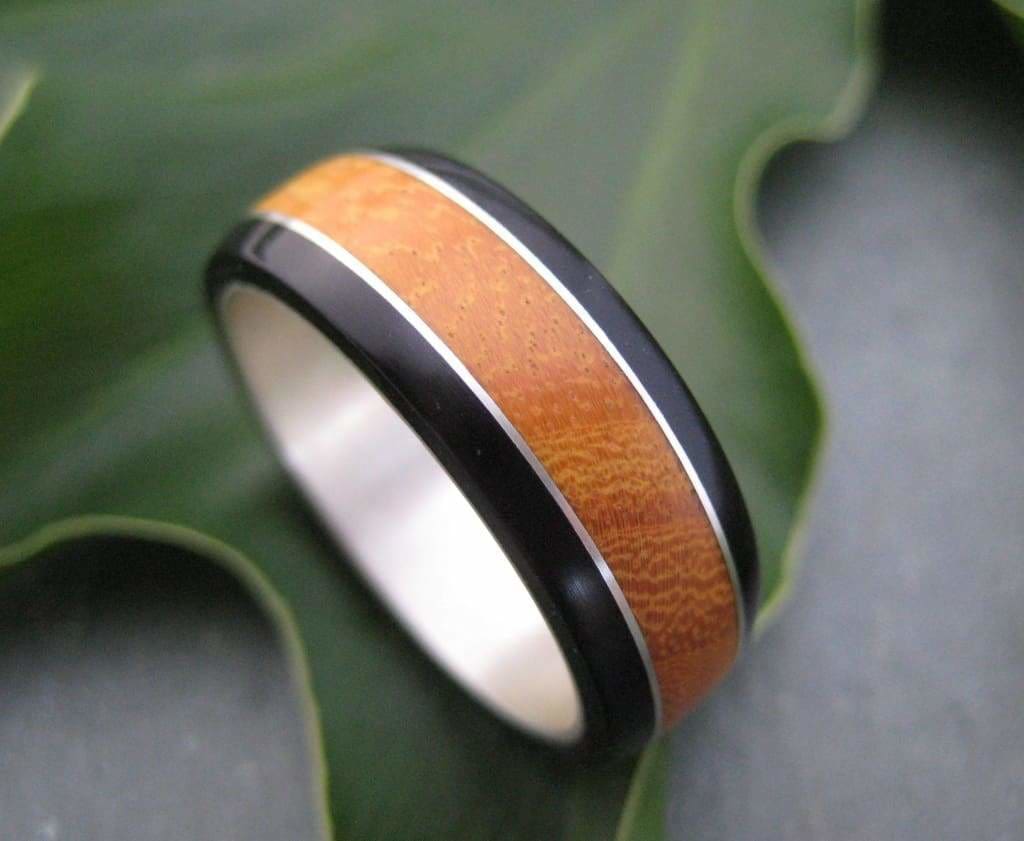 Moran Fuerte Wood Ring - Naturaleza Organic Jewelry & Wood Rings