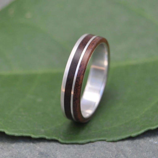 Un Lado Asi Nacascolo Wood Ring - Naturaleza Organic Jewelry & Wood Rings