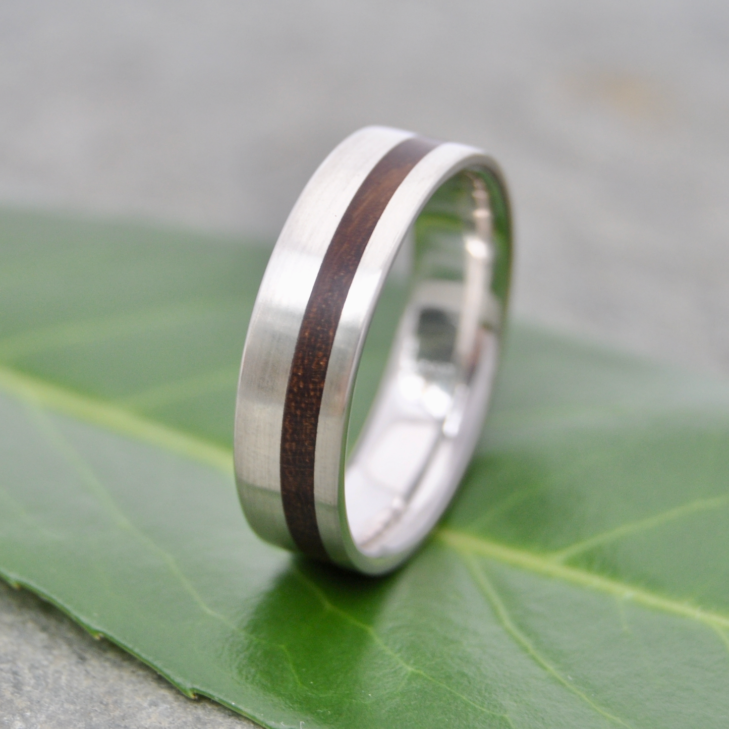 Comfort fit Equinox nacascolo ring with sterling silver, Louisville KY