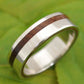 Equinox Nacascolo Wood Ring with Recycled Silver - Naturaleza Organic Jewelry & Wood Rings
