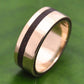 Yellow Gold Equinox Nacascolo Wood Ring - Naturaleza Organic Jewelry & Wood Rings
