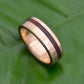 Yellow Gold Equinox Nacascolo Wood Ring - Naturaleza Organic Jewelry & Wood Rings