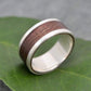 Lados Kentucky Black Walnut Wood Ring - Naturaleza Organic Jewelry & Wood Rings