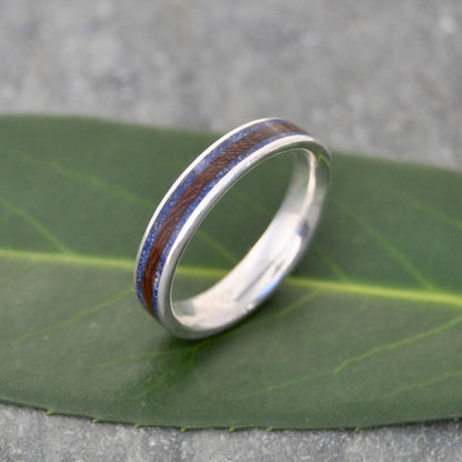 Lados Lapiz Nacascolo Striped Wood Ring - Naturaleza Organic Jewelry & Wood Rings