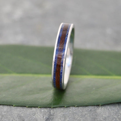 Lados Lapiz Nacascolo Striped Wood Ring - Naturaleza Organic Jewelry & Wood Rings