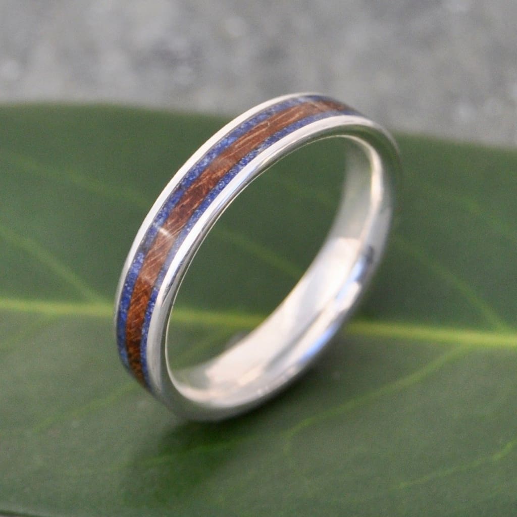 Lados Lapiz Nacascolo Striped Wood Ring - Naturaleza Organic Jewelry & Wood Rings