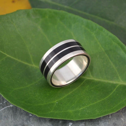 Lados-Linea Coyol Wood Ring - Naturaleza Organic Jewelry & Wood Rings