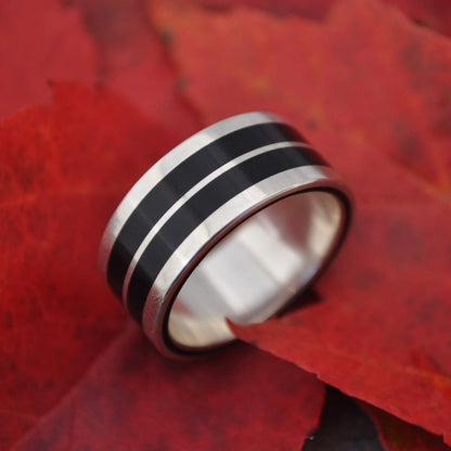 Lados-Linea Coyol Wood Ring - Naturaleza Organic Jewelry & Wood Rings