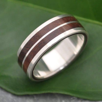 Lados-Linea Nacascolo Wood Ring - Naturaleza Organic Jewelry & Wood Rings