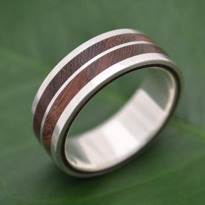 Lados-Linea Nacascolo Wood Ring - Naturaleza Organic Jewelry & Wood Rings