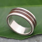 Lados-Linea Nacascolo Wood Ring - Naturaleza Organic Jewelry & Wood Rings