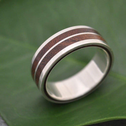 Lados-Linea Nacascolo Wood Ring - Naturaleza Organic Jewelry & Wood Rings