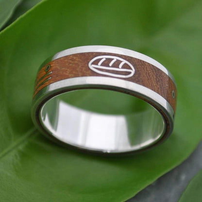 Wood Mayan Numerology Wood Ring - Naturaleza Organic Jewelry & Wood Rings