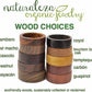 Kentucky Bourbon Barrel Wood Wedding Band, Meridian - Naturaleza Organic Jewelry & Wood Rings
