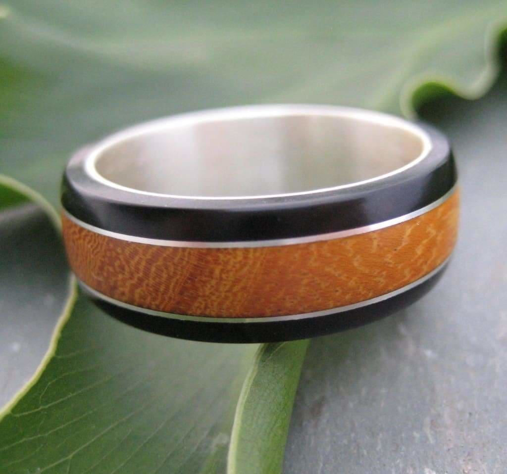 Moran Fuerte Wood Ring - Naturaleza Organic Jewelry & Wood Rings