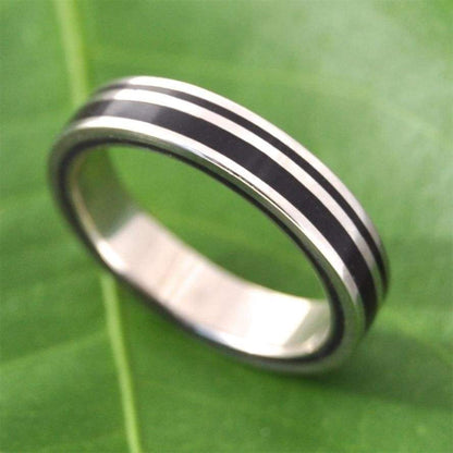 Rayo de Luz Coyol Wood Ring - Naturaleza Organic Jewelry & Wood Rings