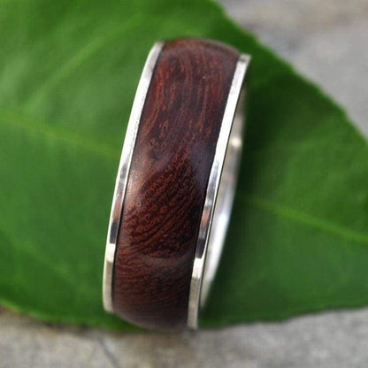 Tierra Guapinol Wood Ring - Naturaleza Organic Jewelry & Wood Rings