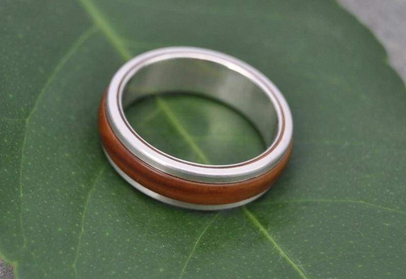 Tierra Guayacán Wood Ring - Naturaleza Organic Jewelry & Wood Rings