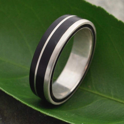 Un Lado Asi Coyol Wood Ring - Naturaleza Organic Jewelry & Wood Rings